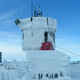 El observatorio, en invierno. Foto: Wikimedia Commons